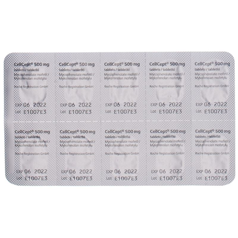 CELLCEPT (PI) Filmtabl 500 mg 150 Stk - CONTENTBACK