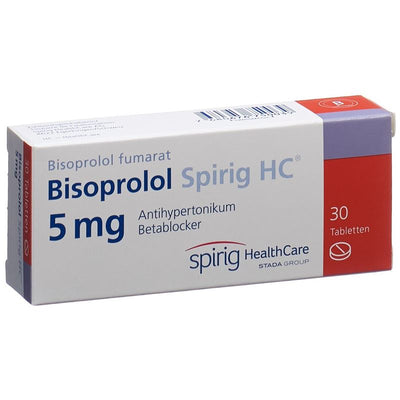BISOPROLOL Spirig HC Tabl 5 mg 30 Stk