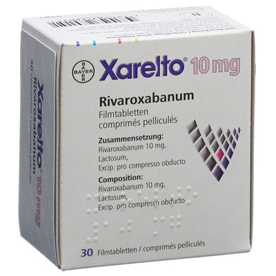 XARELTO Filmtabl 10 mg 30 Einz Blister