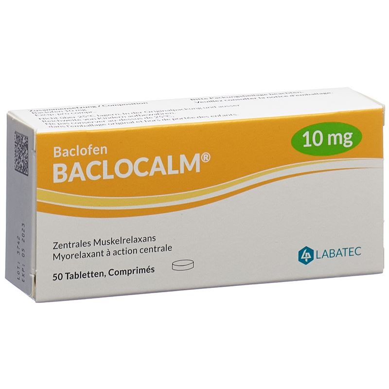 BACLOCALM Tabl 10 mg 50 Stk