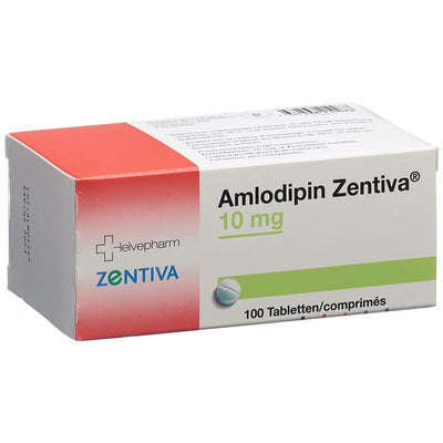 AMLODIPIN Zentiva Tabl 10 mg 100 Stk