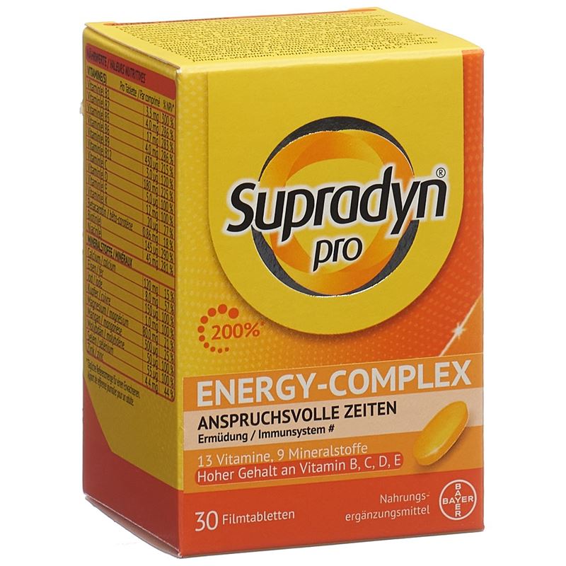 SUPRADYN pro energy-complex Filmtabl Ds 30 Stk