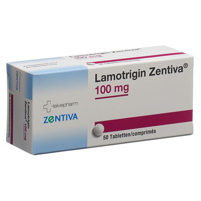 LAMOTRIGIN Zentiva Disp Tabl 100 mg 50 Stk