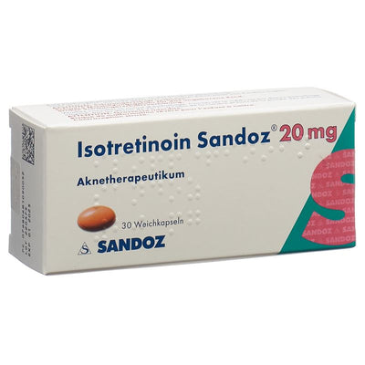 ISOTRETINOIN Sandoz Weichkaps 20 mg 30 Stk