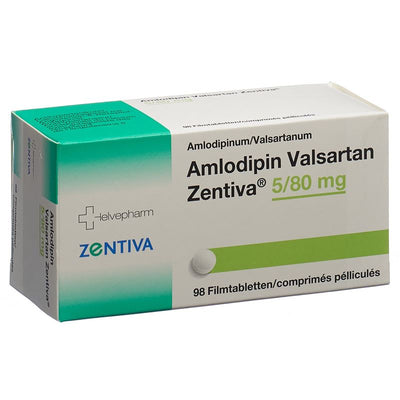 AMLODIPIN VALSARTAN Zentiva Filmtabl 5/80 98 Stk