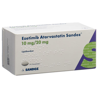 EZETIMIB Atorvast Sandoz Filmtabl 10/20mg 90 Stk