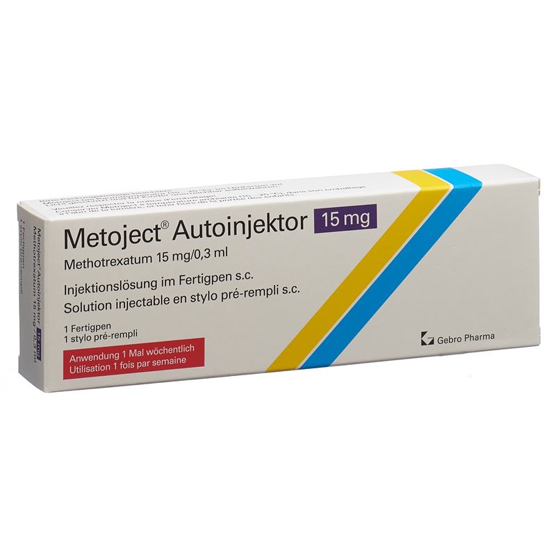 METOJECT 15 mg/0.3ml Autoinjektor o Tupf