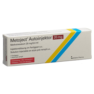 METOJECT 20 mg/0.4ml Autoinjektor o Tupf