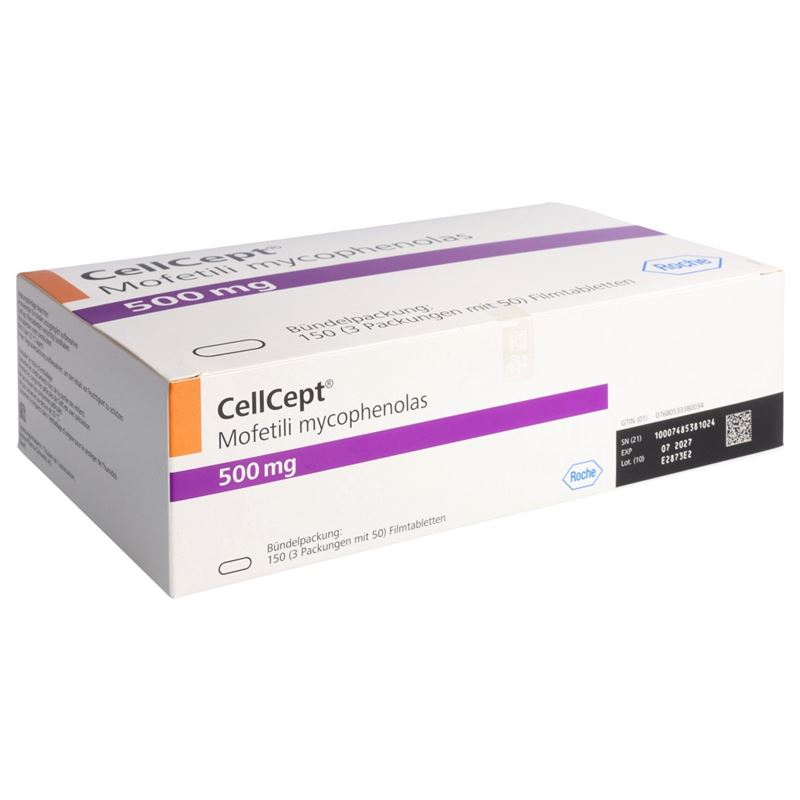 CELLCEPT Filmtabl 500 mg 3 x 50 Stk