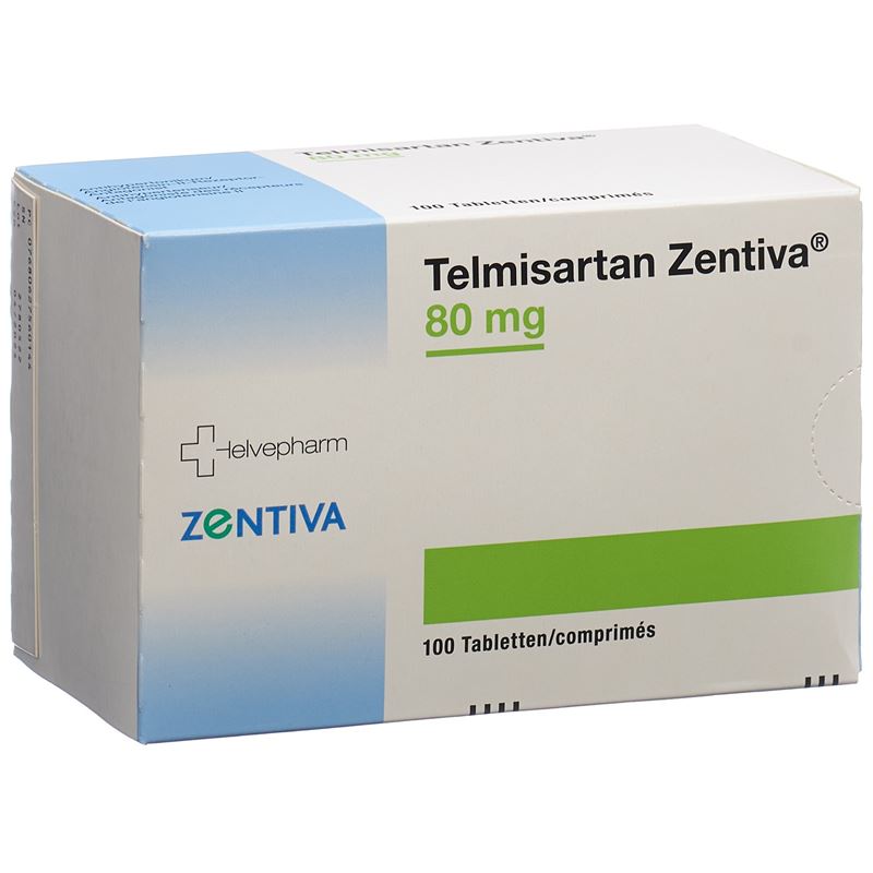 TELMISARTAN Zentiva Tabl 80 mg 100 Stk