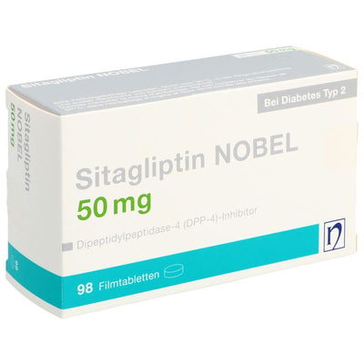 SITAGLIPTIN NOBEL Filmtabl 50 mg 98 Stk