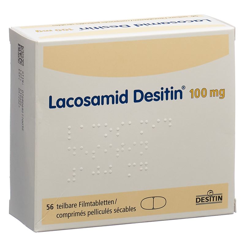 LACOSAMID Desitin Filmtabl 100 mg 56 Stk