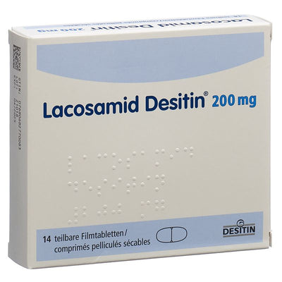 LACOSAMID Desitin Filmtabl 200 mg 14 Stk