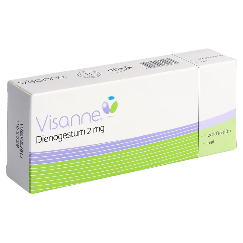 VISANNE (PI) Tabl 2 mg 2 x 14 Stk