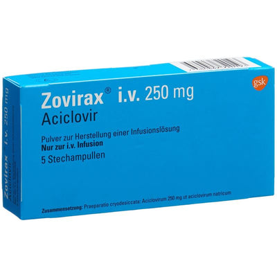 ZOVIRAX Trockensub 250 mg Durchstf 5 Stk