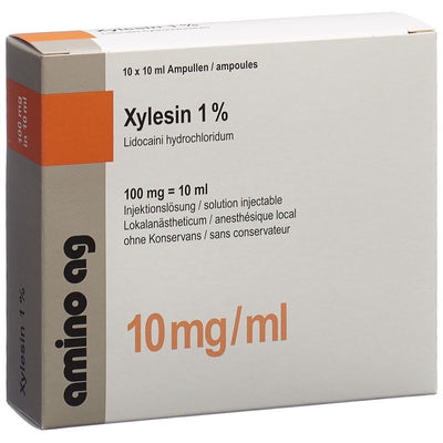 XYLESIN Inj Lös 100 mg/10ml 10 Amp 10 ml