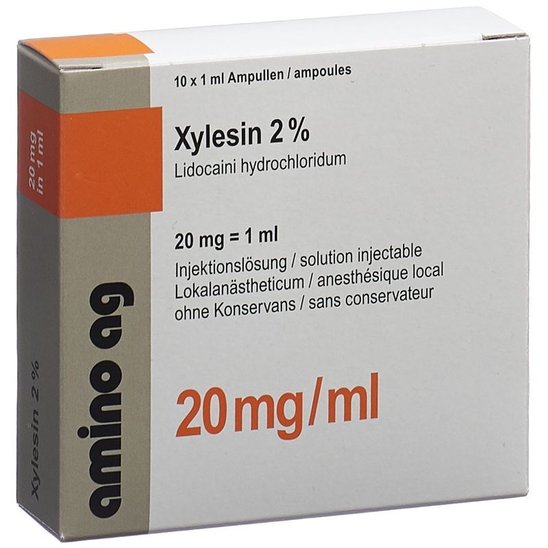 XYLESIN Inj Lös 20 mg/ml 10 Amp 1 ml