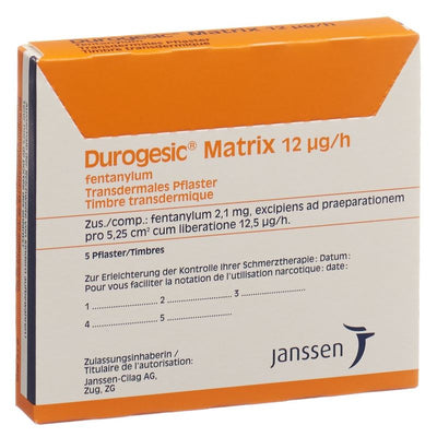 DUROGESIC Matrixpfl 12 mcg/h 5 Stk